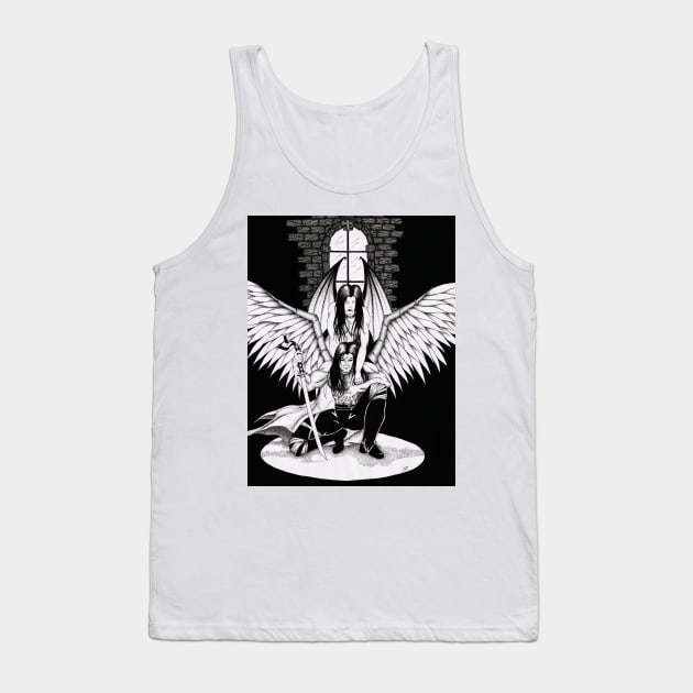 Fallen Angles Tank Top by GrizzlyVisionStudio